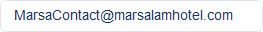 Marsa Alam Hotel contact email